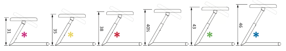 Height adjustability Wigli Junior